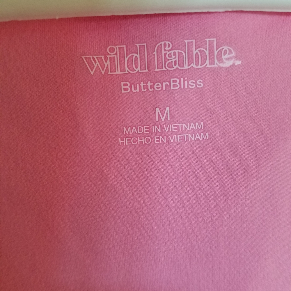 Wild Fable ButterBliss Sleeveless Keyhole Dress Sundress size M  Pink NEW - Picture 2 of 14